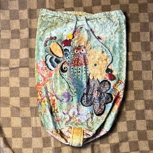 Johnny Was Multicolor Hobo Bag